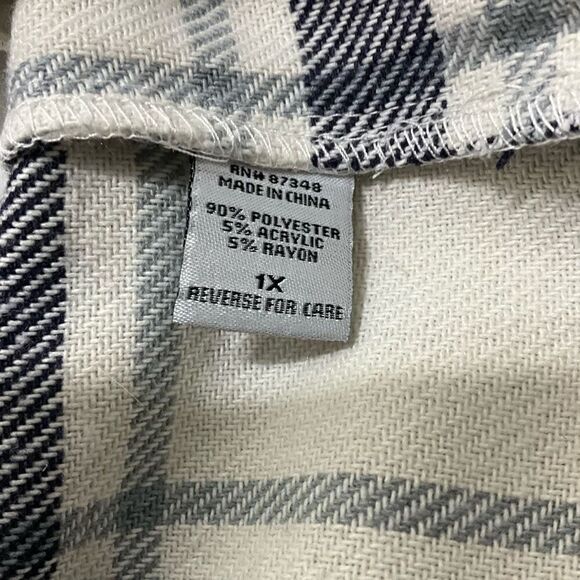 SABRINA LAUREN New York Long Plaid Jacket - Picture 6 of 6